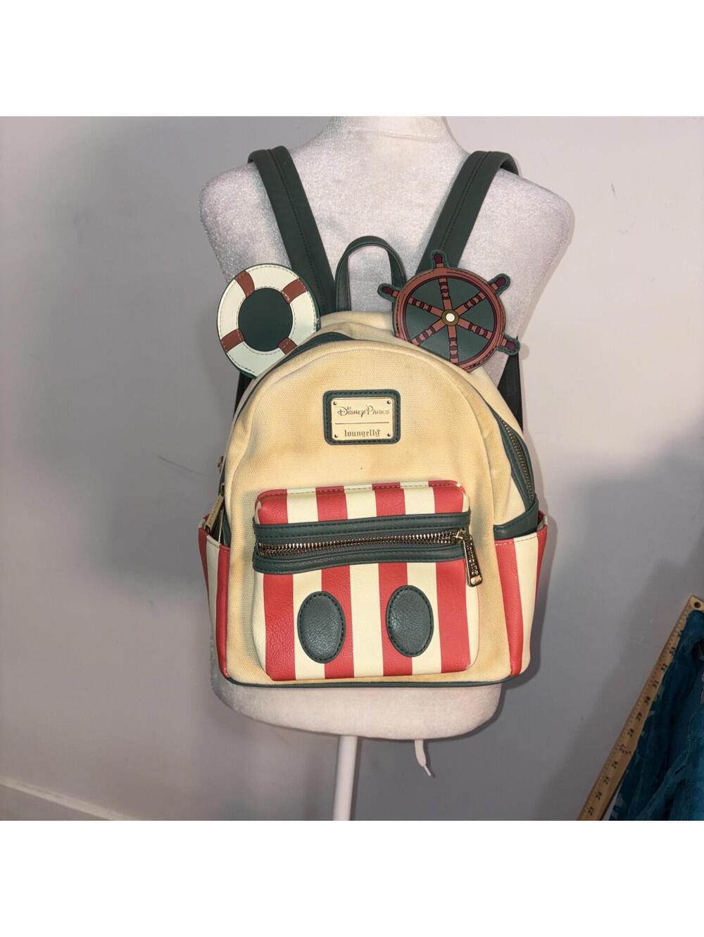 Disney Parks Loungefly Jungle Cruise Mini Backpack The Main Attraction Mickey